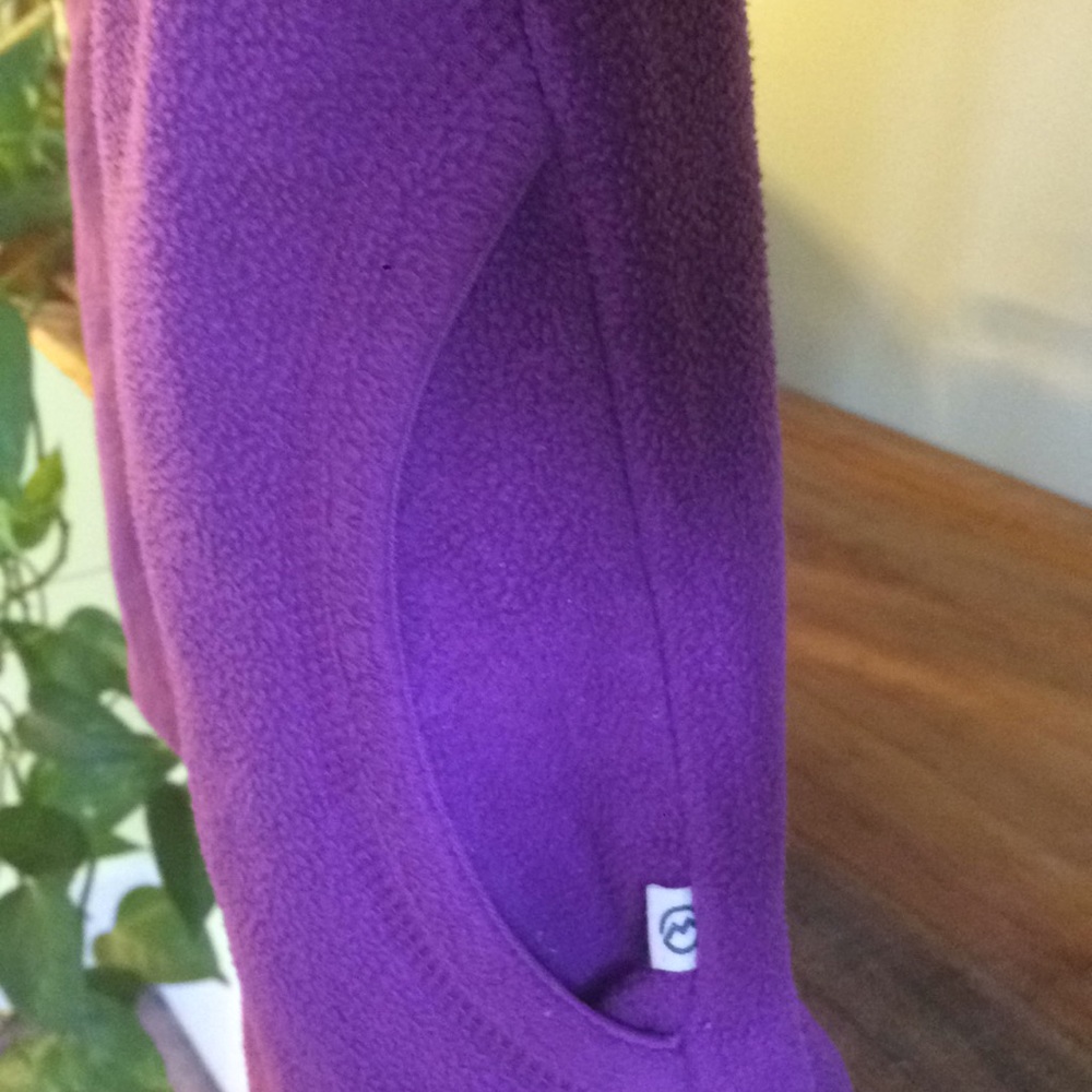 Magellan outdoors purple zip up hoodie youth L - Picture 3 of 8